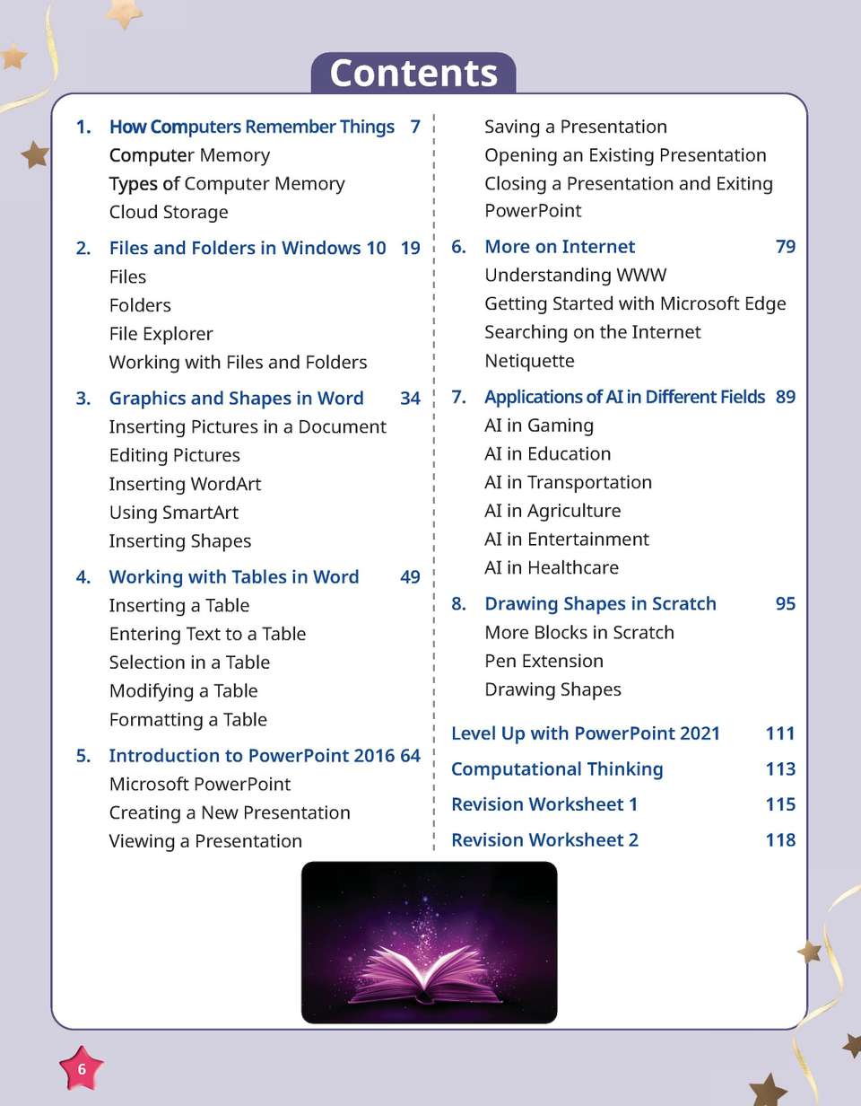 Original Computer Coding Language Tech Magic 2026 Class 4 Computer Science series | Windows 10, MS Office ...