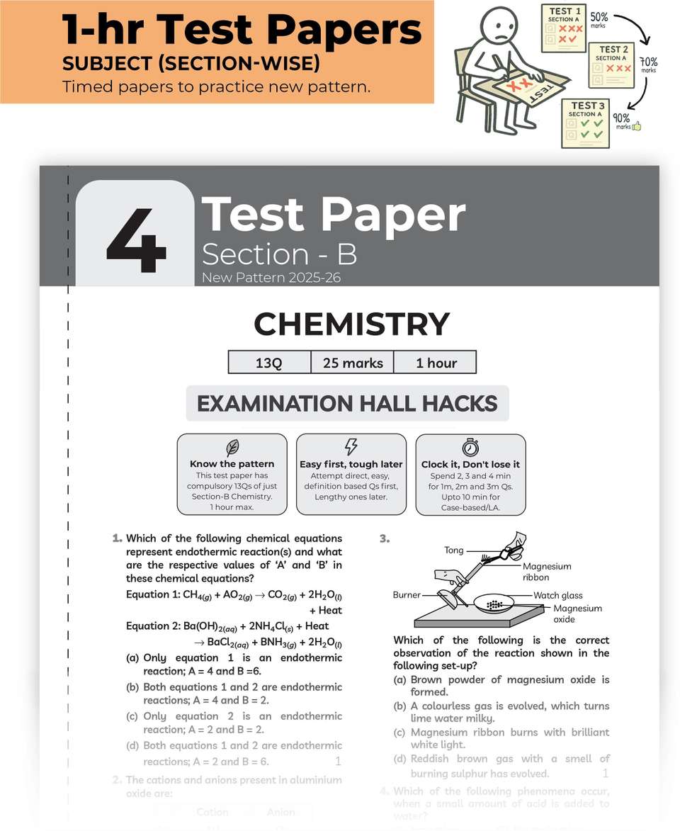 Educart CBSE Sample Paper Class 10 2025-26 Science (Introducing ...