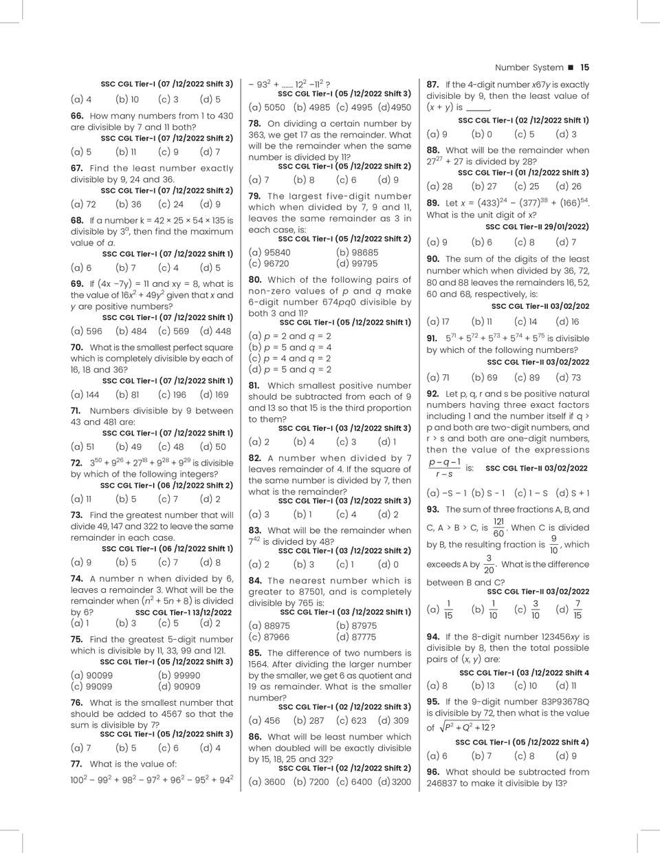 RankUp Mathematics for all SSC Examinations Book 2025 - 2026 (in ...