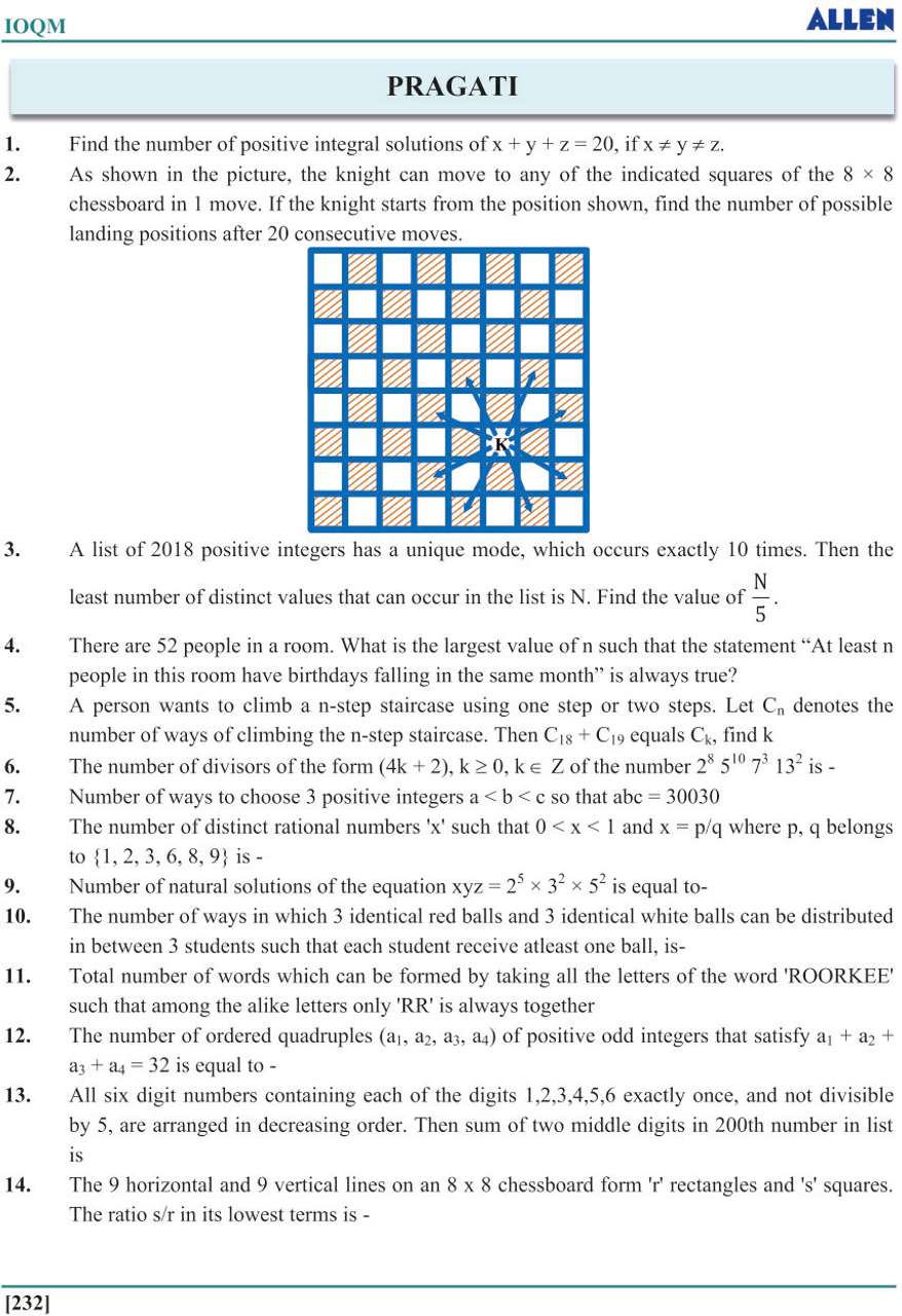 Examples Of Geometry Math Indian Olympiad Qualifier in Mathematics (IOQM) Multicolor Edition with ...