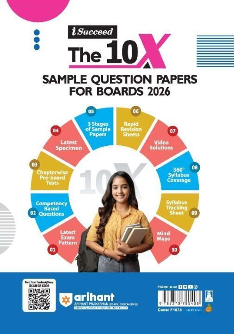 ARIHANT SAMPLE PAPERS CLASS 10 PDF DOWNLOAD 2026 ENGLISH visual data 2