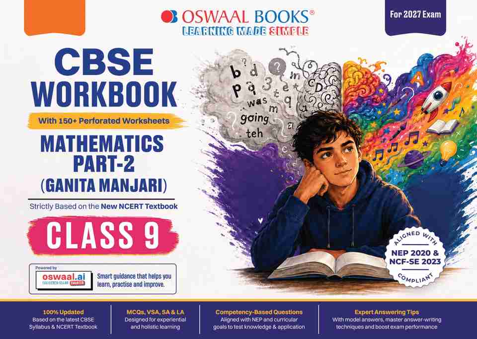 CBSE Workbook Class 9 Mathematics Part-2 (Ganita Manjari) For 2027 Exam ...