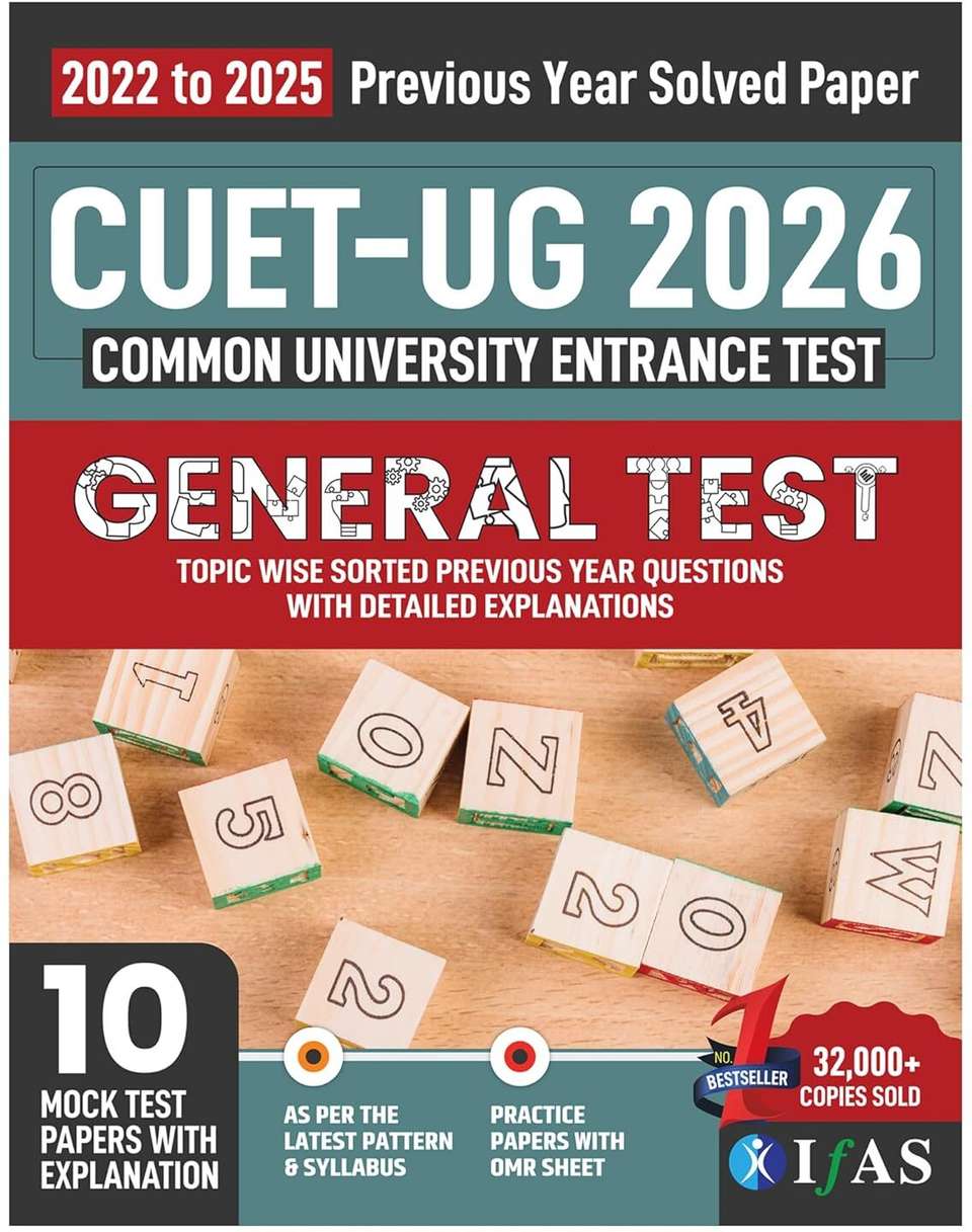 CUET UG English and General Test Combo Book - 2026 | Previous Year ...