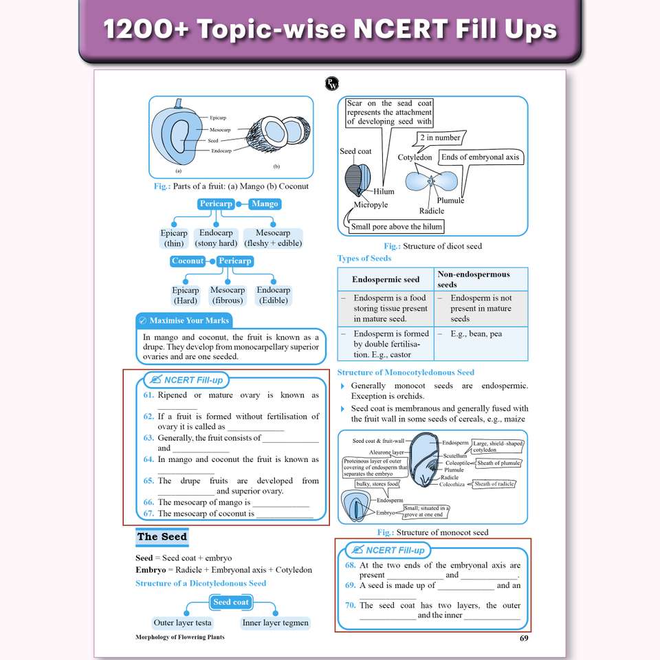 Neet Notes PW Mission 100 Biology For NEET UG 2026 Exams Chapterwise Revision ...
