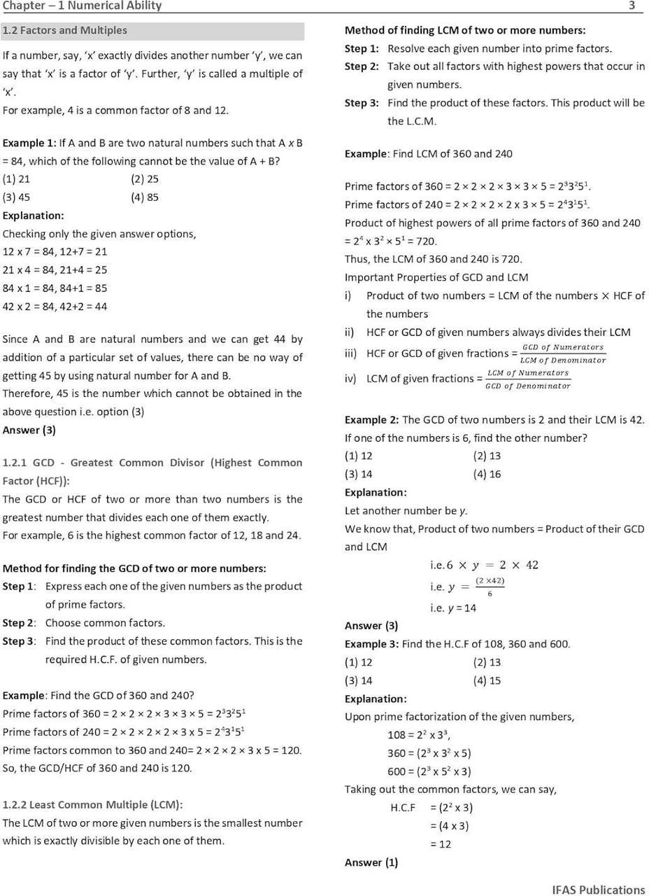 GATE APTITUDE OLD - Theory Book | Reasoning and Aptitude for GATE ...