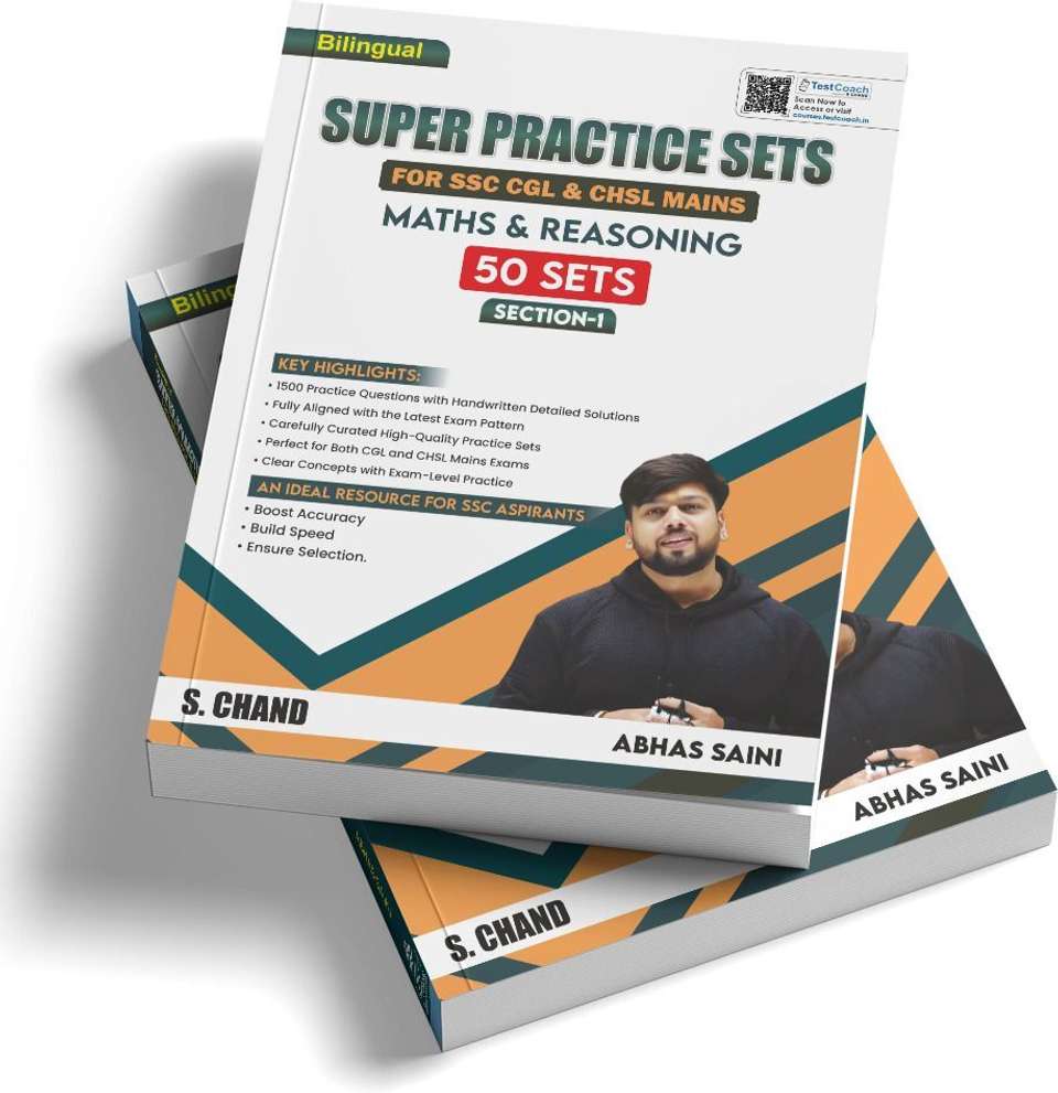 Super Practice Sets Book for SSC CGL & CHSL Mains Exam 2025 - 2026 ...