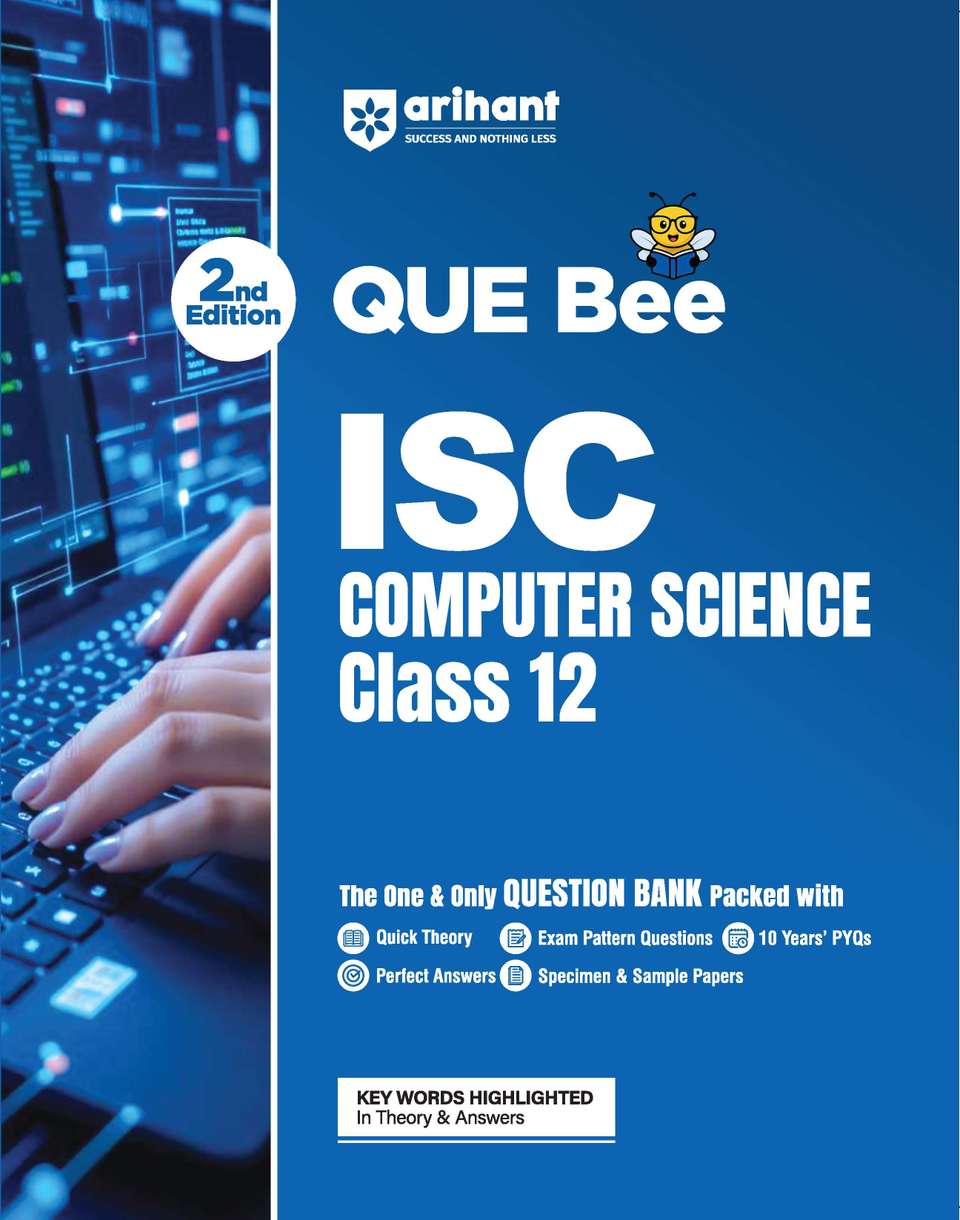 Arihant Que Bee ISC Class 12 Combo Exam 2026-27 | Mathematics, Physics ...