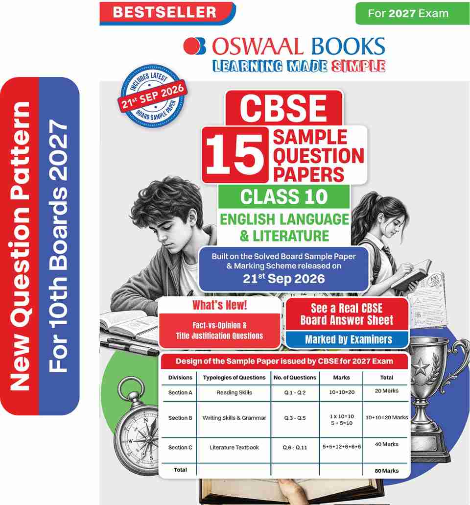 Profile Examples English CBSE 15 Sample Question Papers Class 10 Board Exam English Language ...
