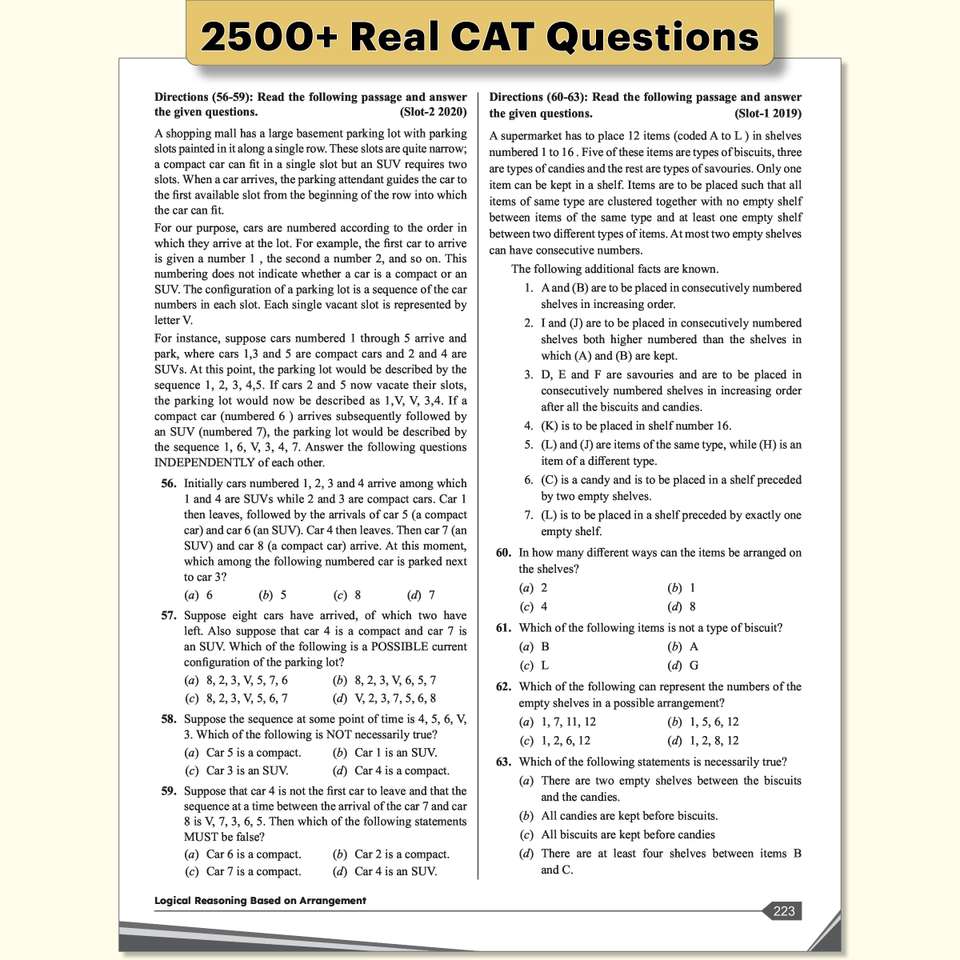 PW CAT 28 Years Chapterwise & Topicwise Previous Years Solved Papers ...