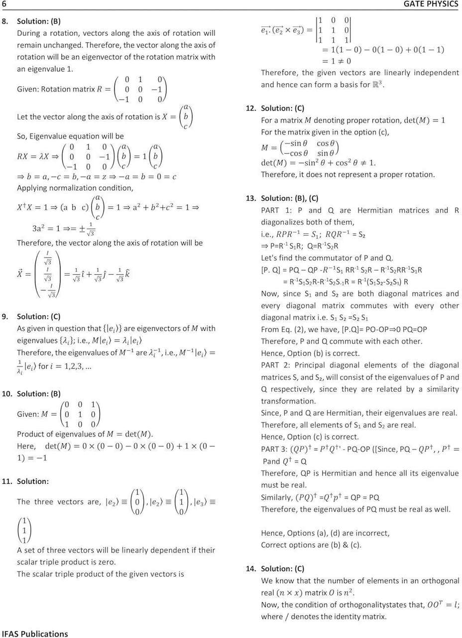 GATE Physics - 2026 | Chapterwise & Topicwise PYQ Solved Paper Book ...
