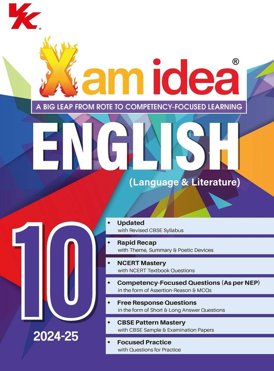 Xam Idea English (Language & Literature) Class X Cbse Board: Buy Xam ...