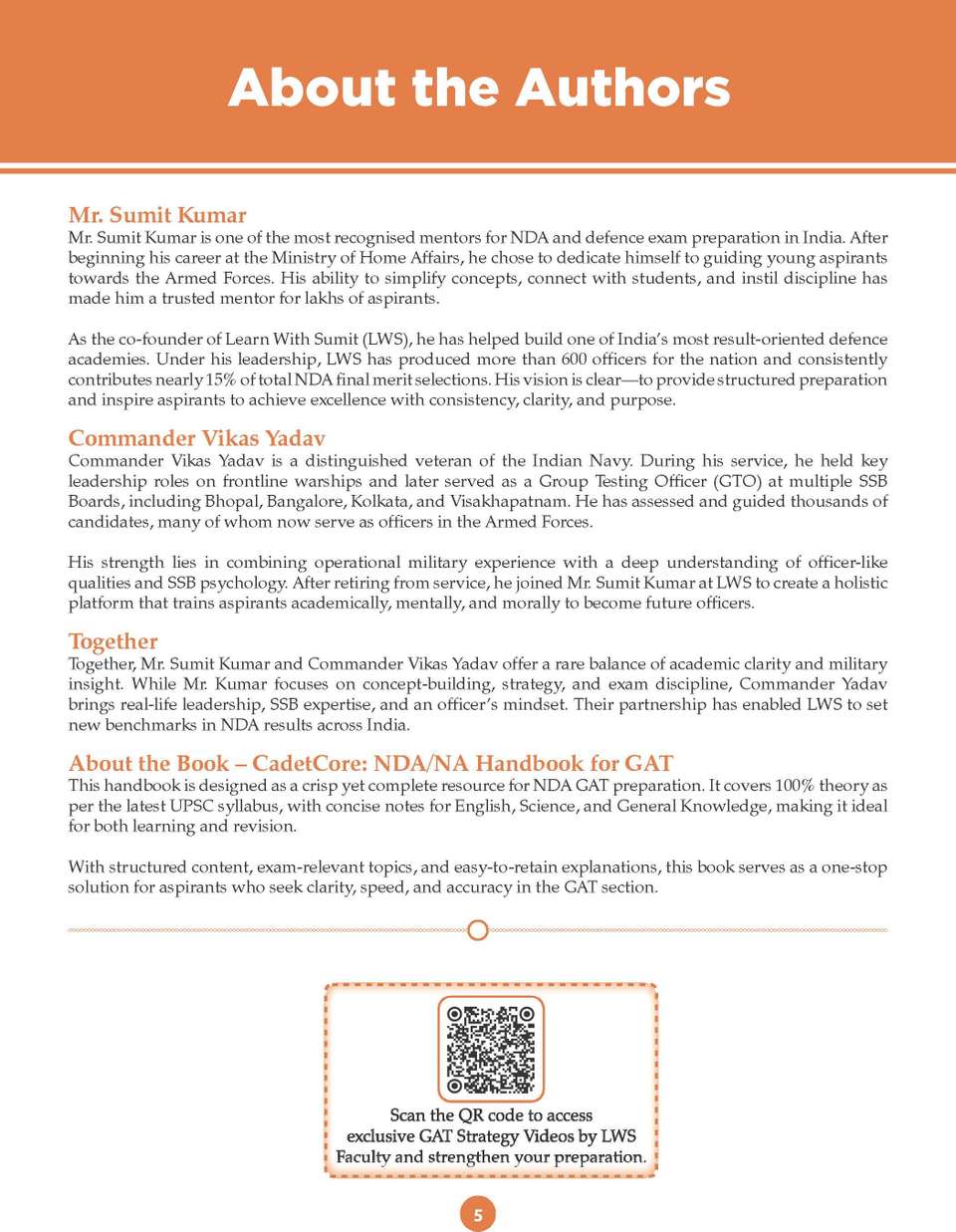 CadetCore NDA/NA 2026 Handbook for General Ability Test (GAT ...
