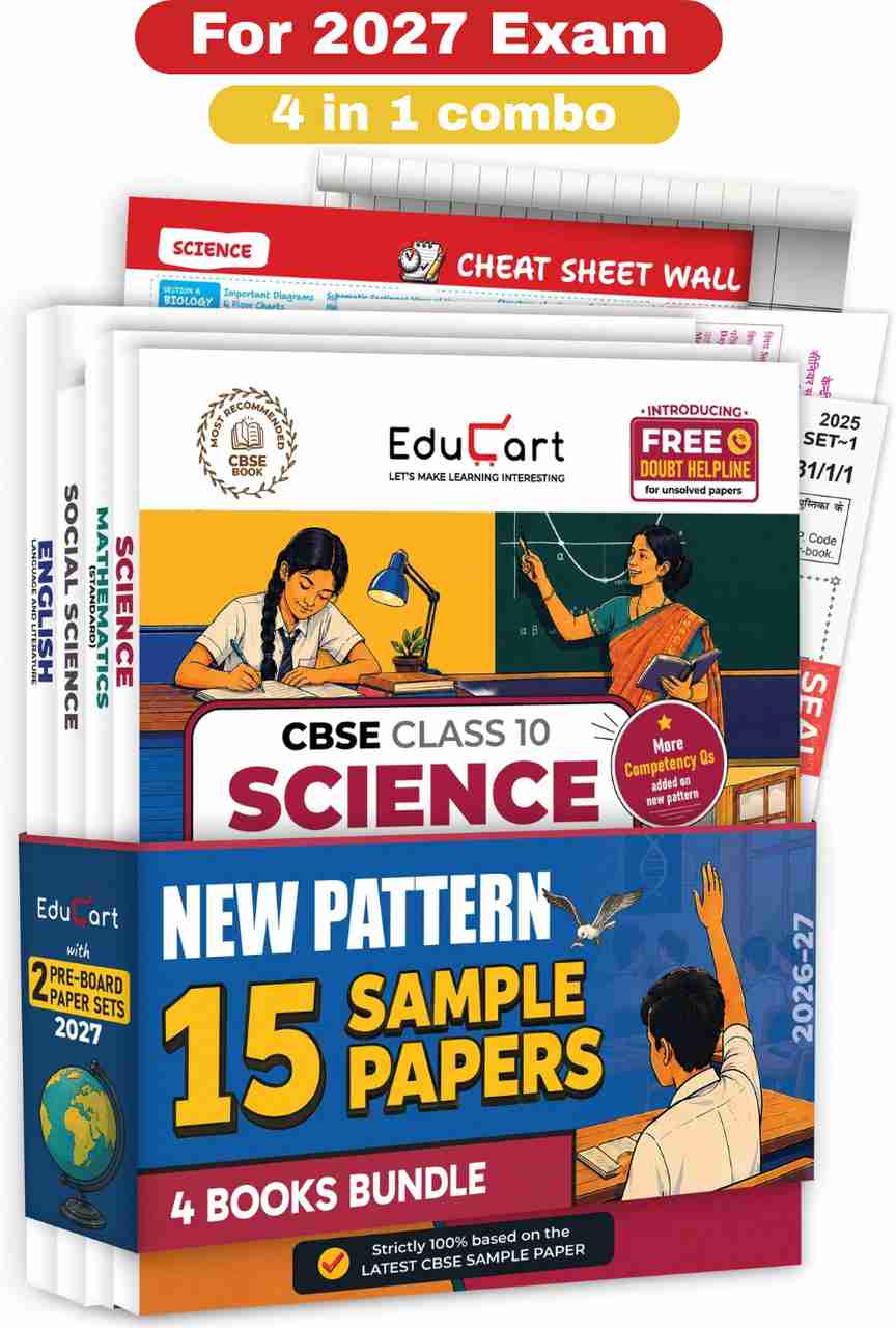 Cheat Sheet Essay Examples Educart CBSE Sample Paper Class 10 2026-27 | Science, Mathematics ...
