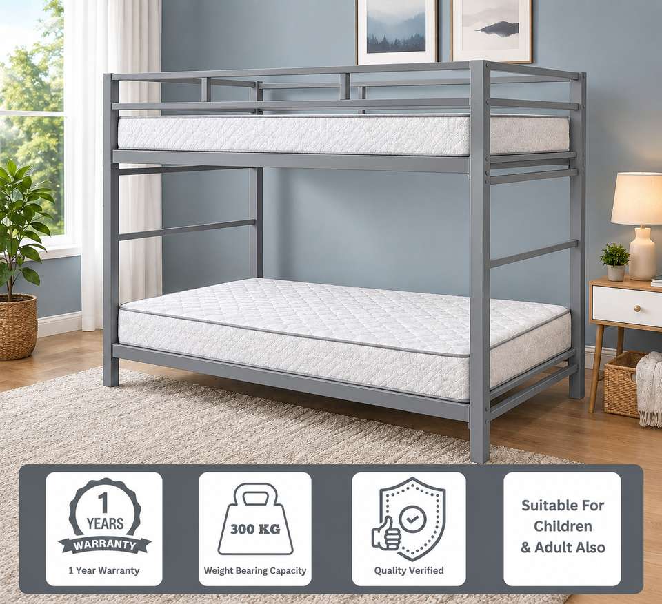 Auxiliary ®™|Ultra Bunk Bed for Junior/Adult with Guard Rail, Space ...