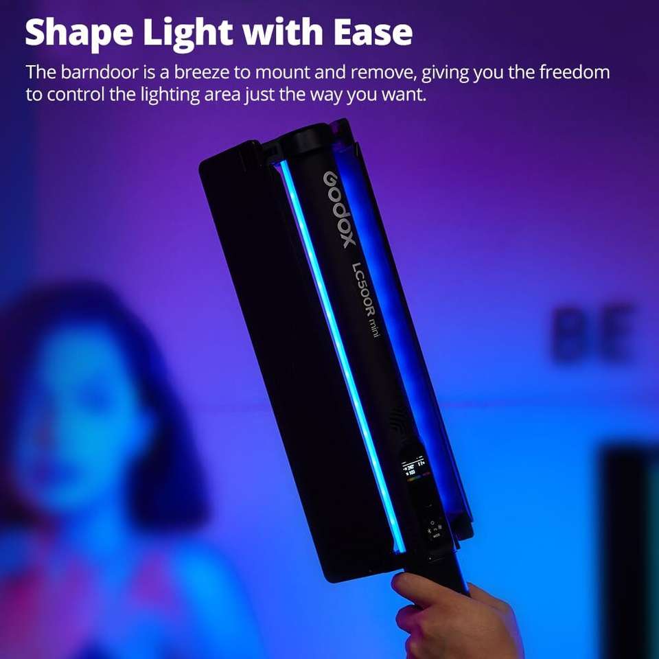 GODOX LC500R Mini RGB LED Stick Light | 2500K-8500K Full Color, 39 ...