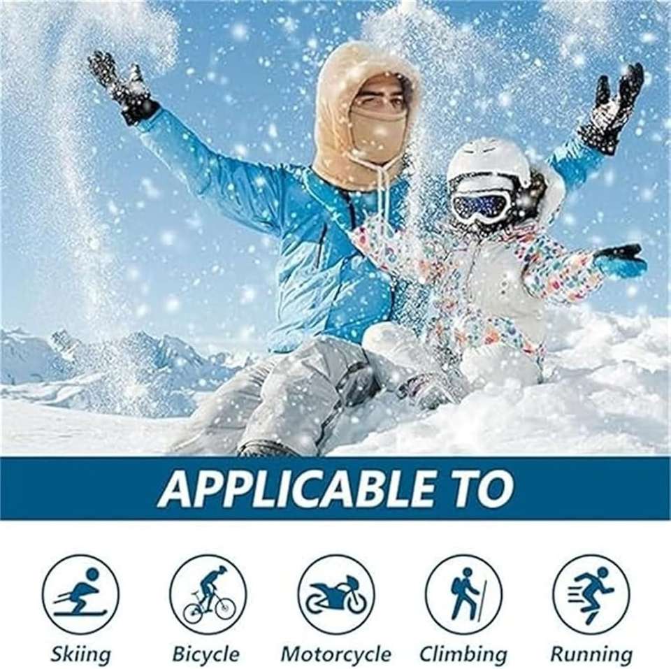 Winity Full face neck warmer windproof ear protection balaclava winter ...