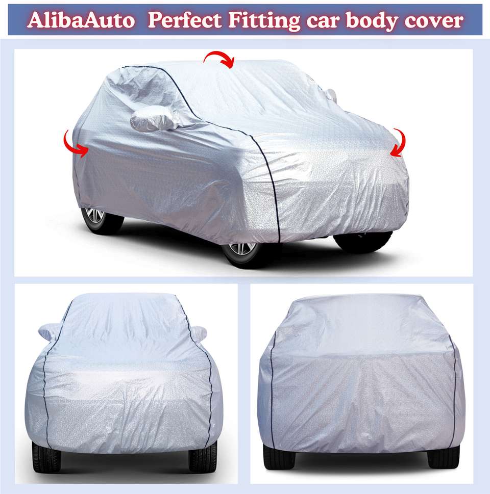 AlibaAuto Car Cover For Maruti Suzuki Ertiga (With Mirror Pockets ...