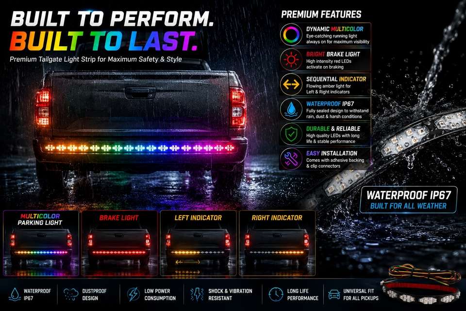 BJ Auto Accessories BJTL_50499 Car Fancy Lights Multicolor - Image 8