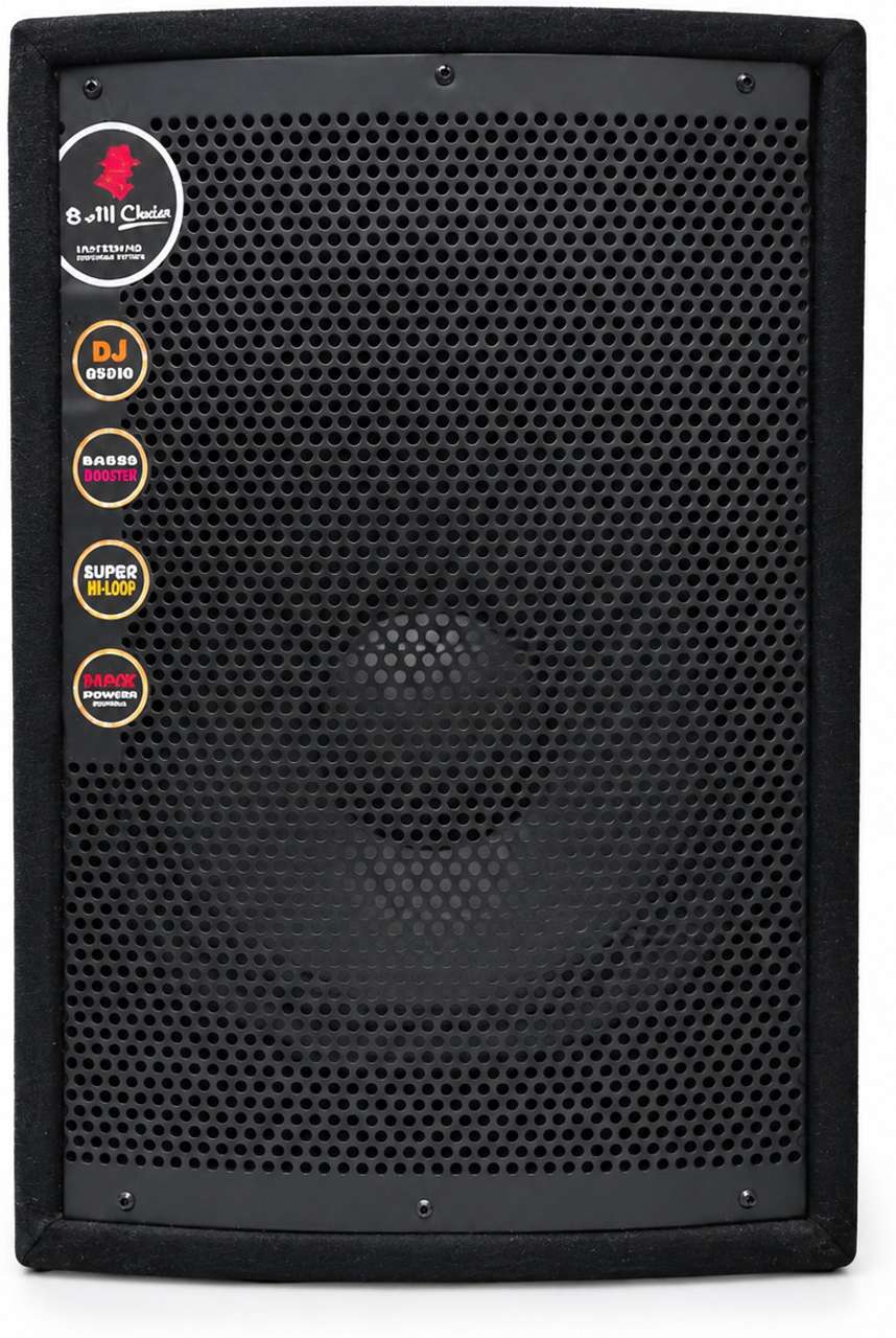AURVO 10 Inch Passive DJ Speaker - Image 7