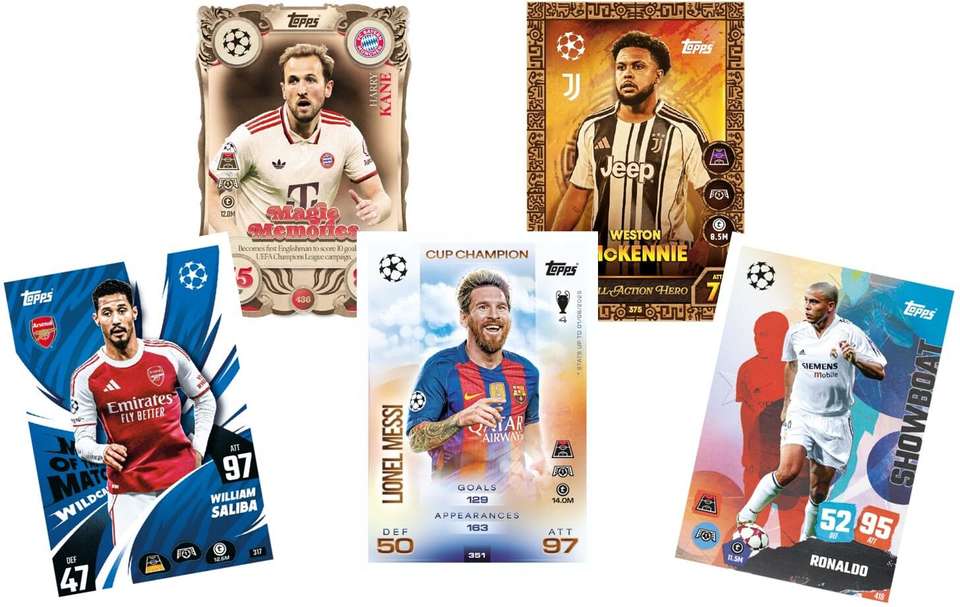 Topps UEFA Champions League Match Attax 2025-26 Collectible Cards(Smart ...