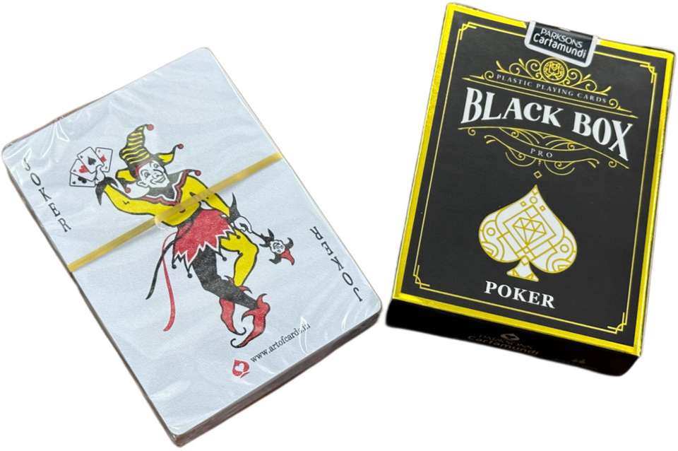 Picfest Black Box Poker Playing Cards - Black Box Poker Playing Cards ...
