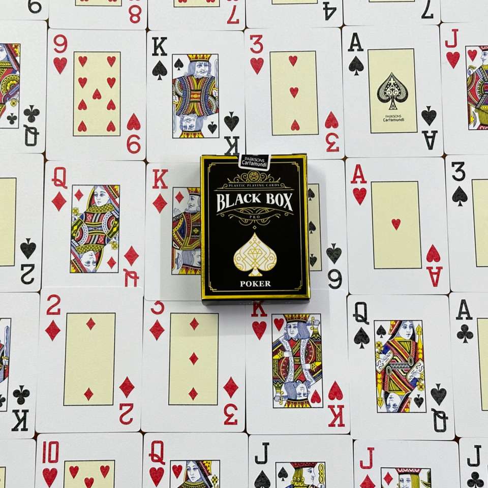 Picfest Black Box Poker Playing Cards - Black Box Poker Playing Cards ...