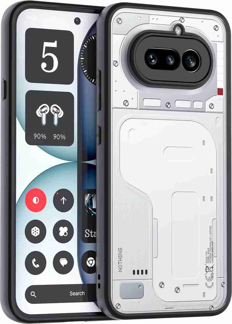 Enflamo Back Cover for Nothing Phone (4a) Black - Image 7