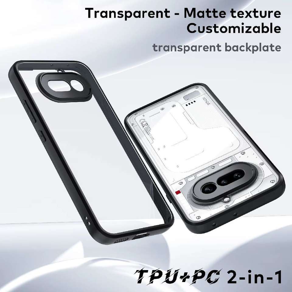 Enflamo Back Cover for Nothing Phone (4a) Black - Image 8