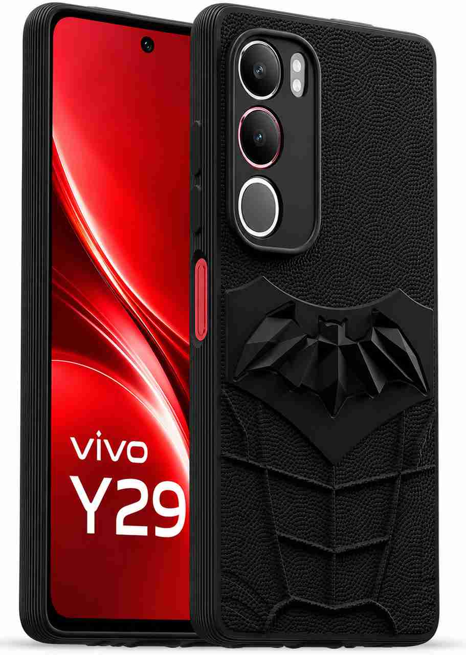 MOBIDEER Back Cover for Vivo Y29 5G, Vivo Y19s 5G, Black - Image 6