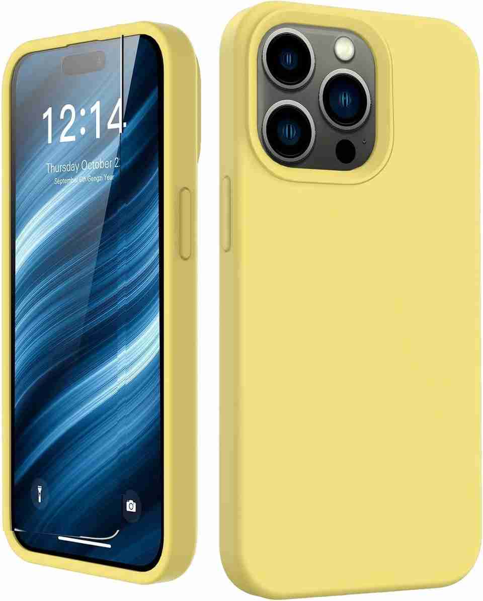 Yellow Back How Cestny Back Cover for iPhone 14 Pro - Cestny : Flipkart.com