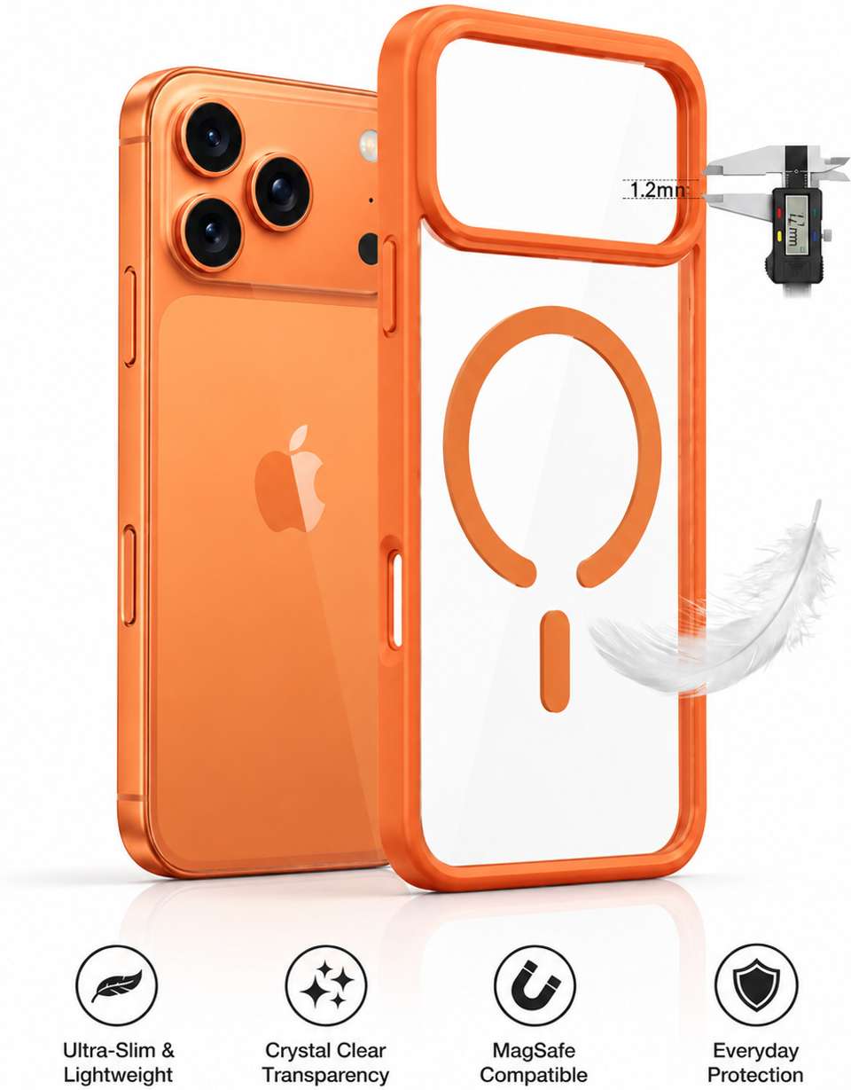 FIRST MART Back Cover for Apple iPhone 17 Pro Max 5G, Apple iPhone 18 ...