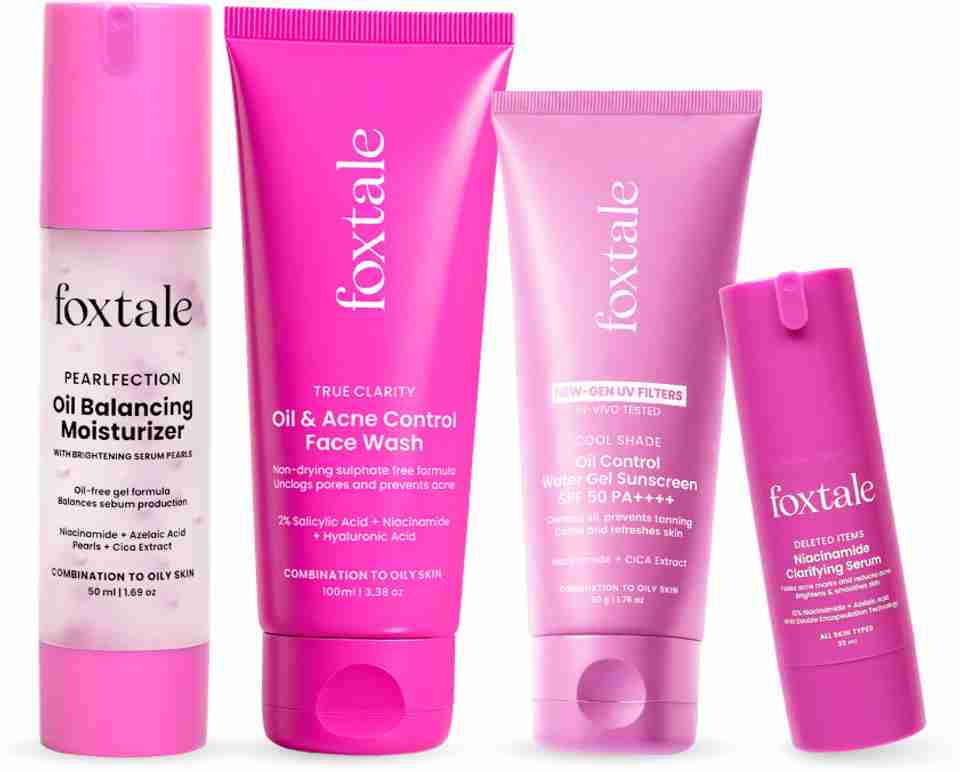 Foxtale Oil-Free Kit for Acne, Brightening, Hydration - Image 6