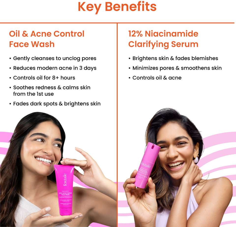 Foxtale Oil-Free Kit for Acne, Brightening, Hydration - Image 8