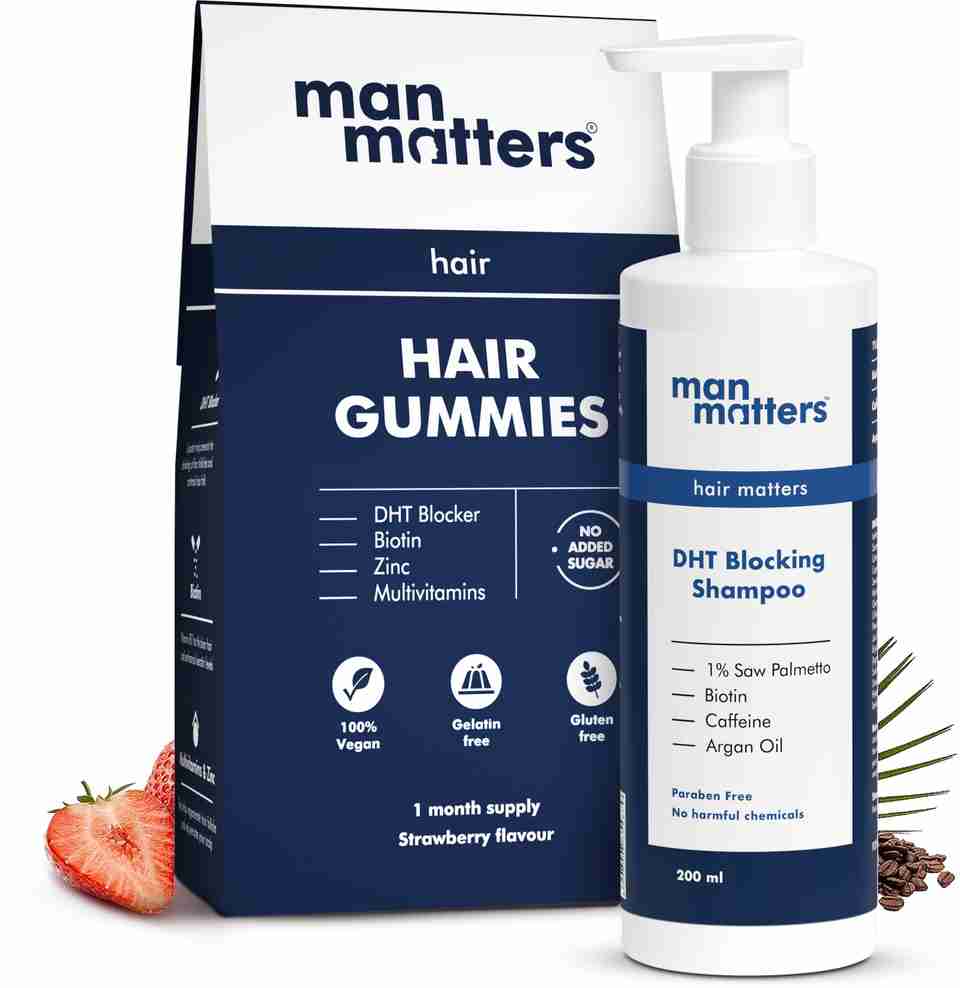 Man Matters DHT Blocker Anti Hair Fall Shampoo 200ml - Image 9