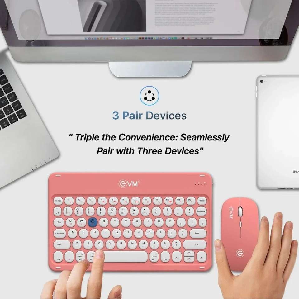 EVM EnArc EWLM-360 Wireless Laptop-size Laptop Keyboard Compatible with ...
