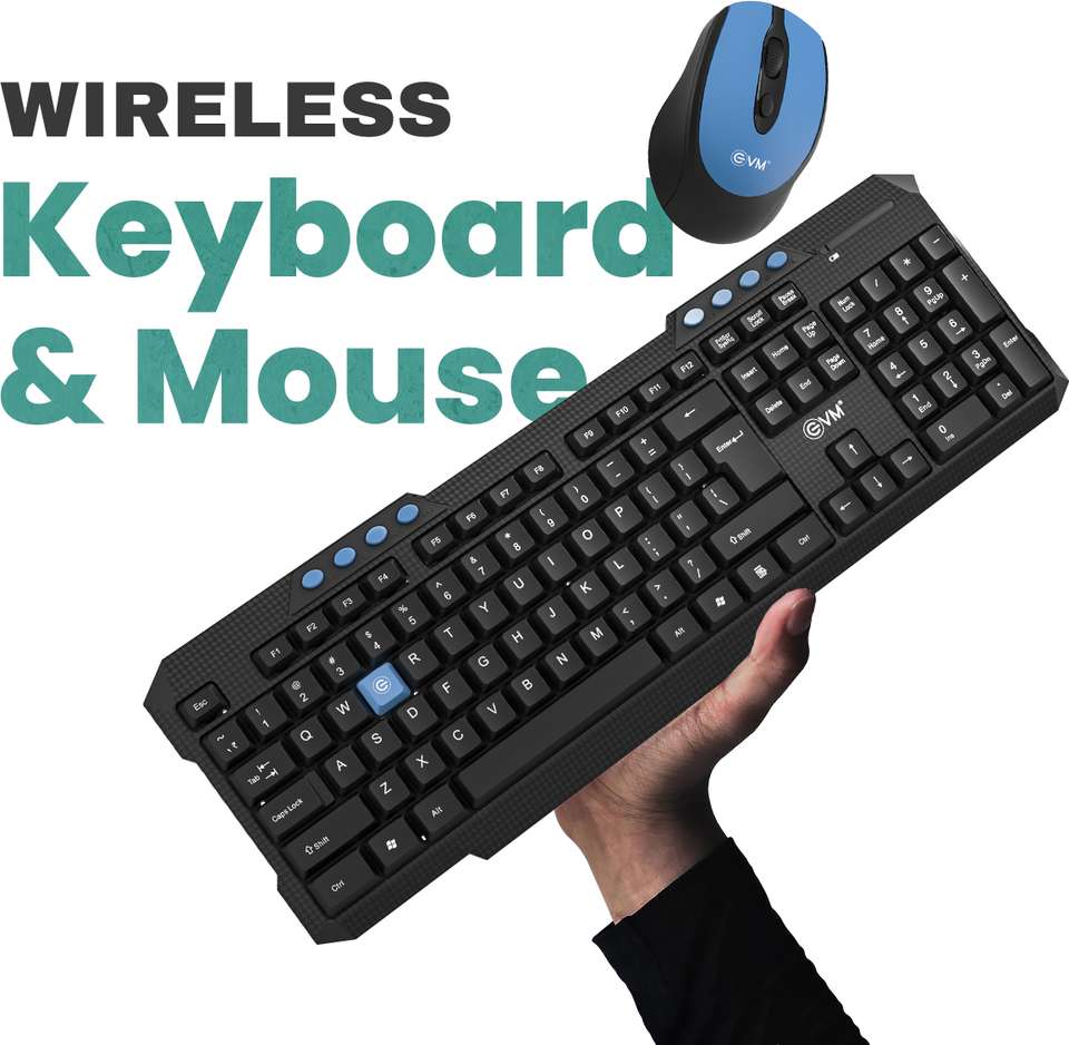 EVM WLKM-036 Wireless, Bluetooth Standard Laptop Keyboard Compatible ...