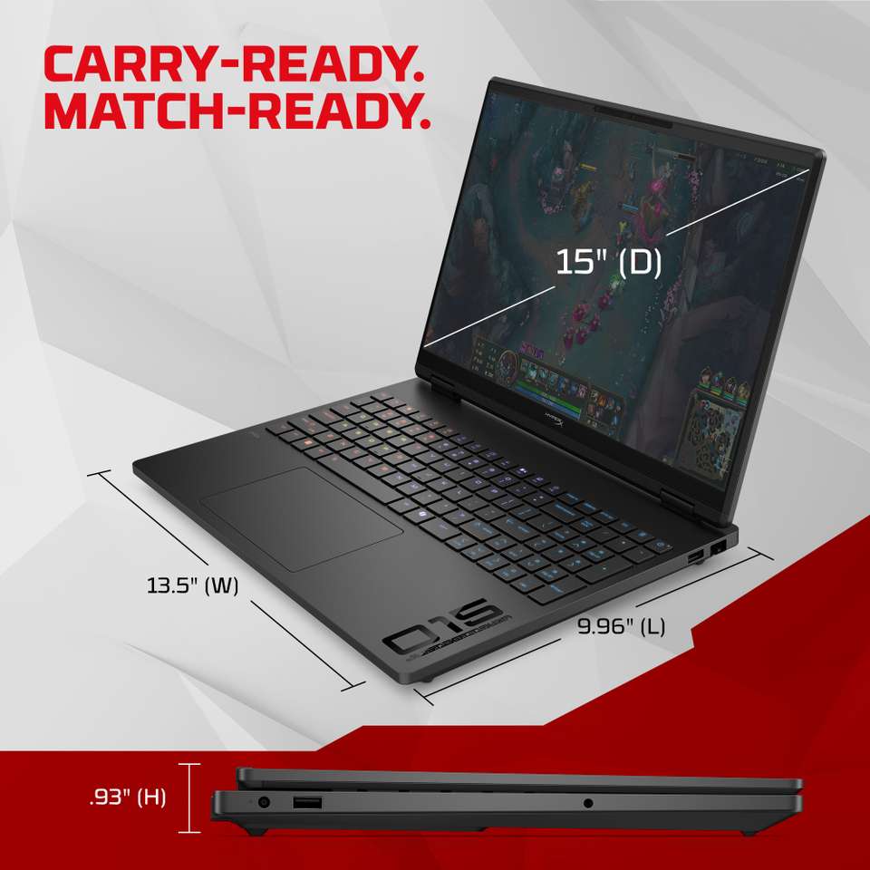 Hyperx Graphics Card HP HyperX Omen Intel Core i7 14th Gen 14650HX - (24 GB/1 TB SSD/Windows ...