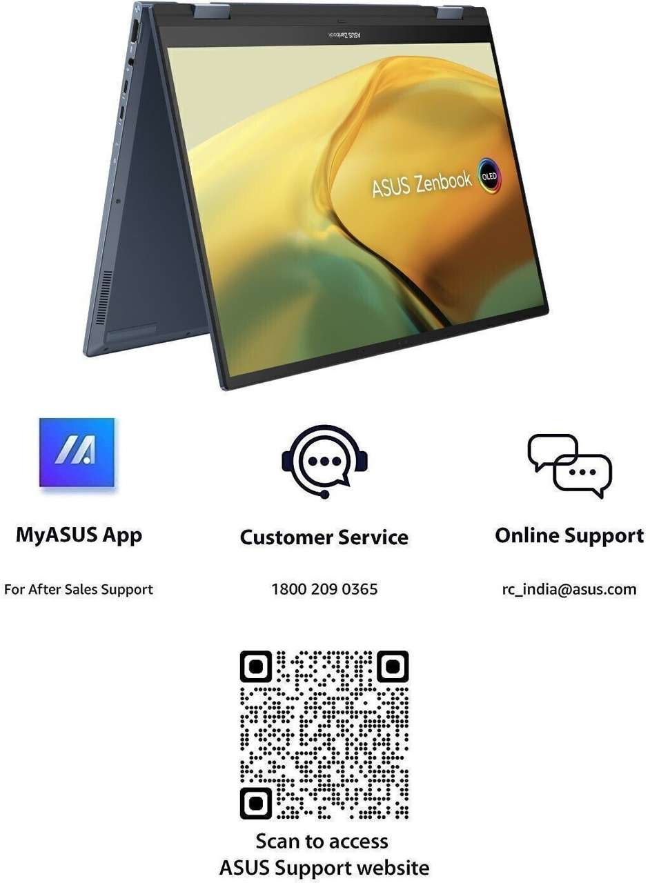 ASUS Zenbook 14 Flip OLED Intel EVO P-Series Intel Core i5 13th Gen ...
