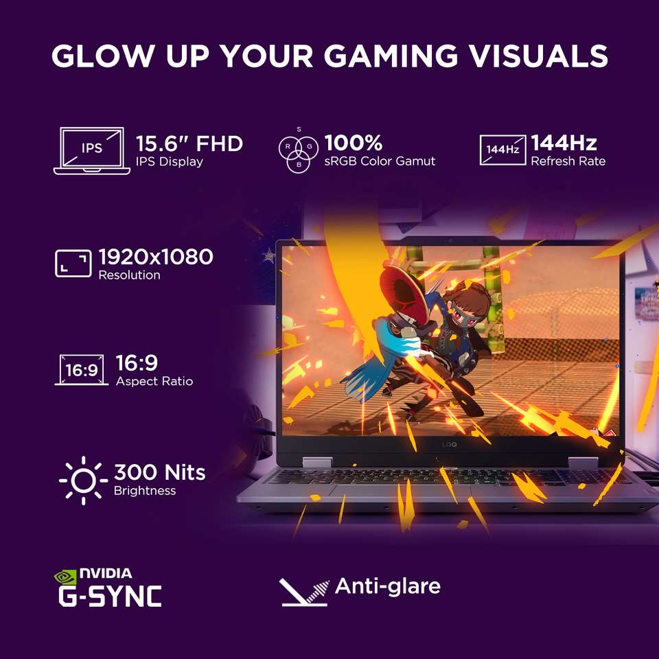 Lenovo LOQ 2025 AMD Ryzen 7 Octa Core 250 - (24 GB/1 TB SSD/Windows 11 ...