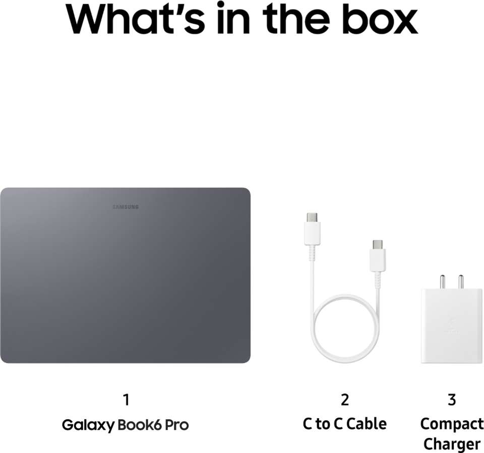 Samsung Galaxy Book6 Pro Intel Core Ultra X7 Series 3 358H - (32 GB/1 ...