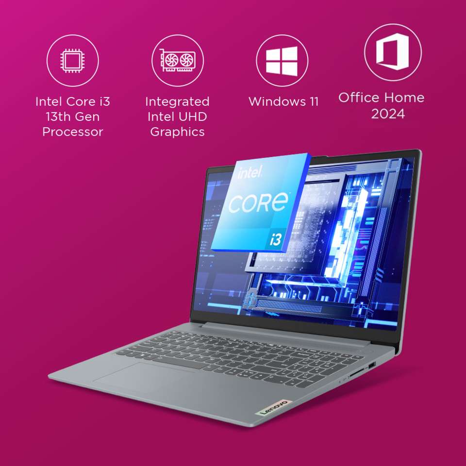 Lenovo IdeaPad Slim 3 Intel Core i3 13th Gen 1315U - (8 GB/512 GB SSD ...
