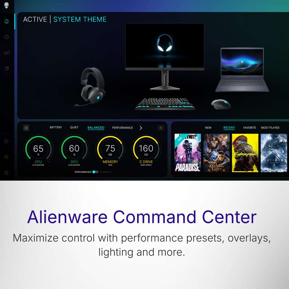 DELL Alienware 16 Aurora (i7 14th Gen) Microsoft Office Home 2024 Intel ...
