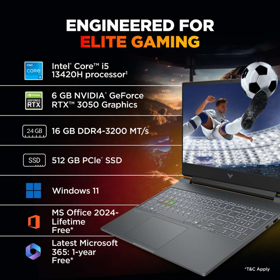 HP Victus Intel Core i5 13th Gen 13420 H - (16 GB/512 GB SSD/Windows 11 ...