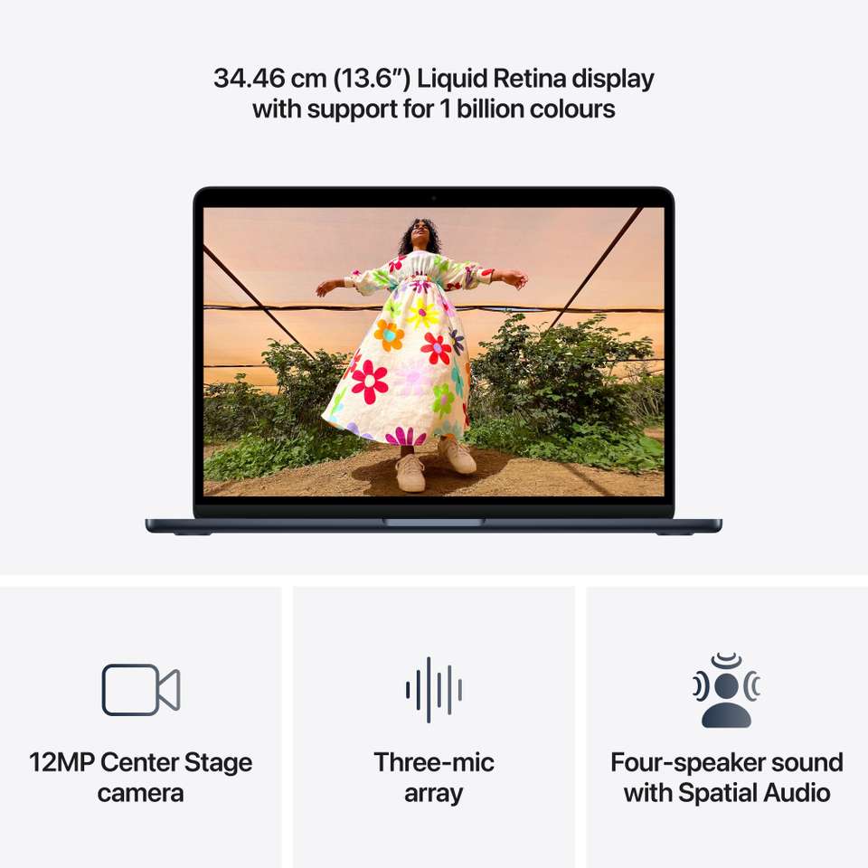 Apple MacBook Air (M5, 2026) M5 - (16 GB/1 TB SSD/Tahoe) MDHF4HN/A Rs ...