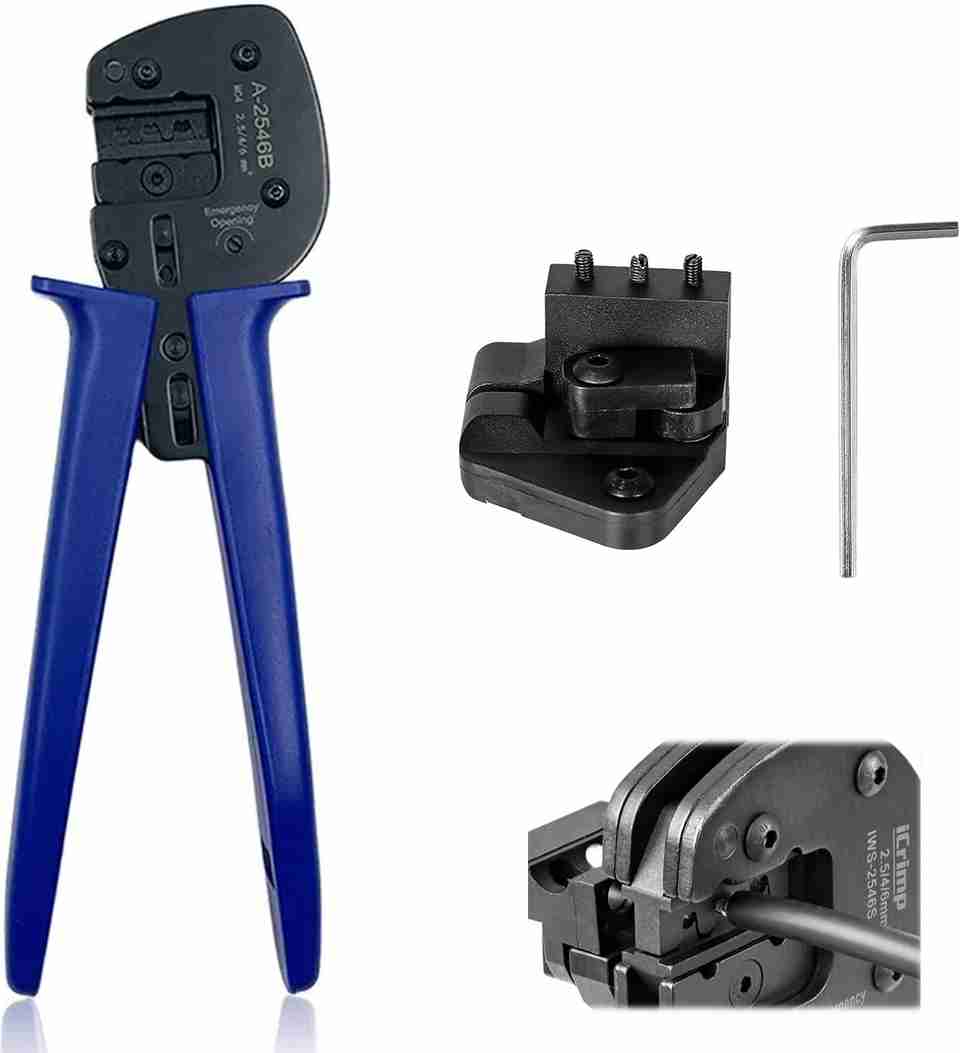 Flemigo MC4 Crimping Tools Solar Crimping Tools Crimper with Stripping ...