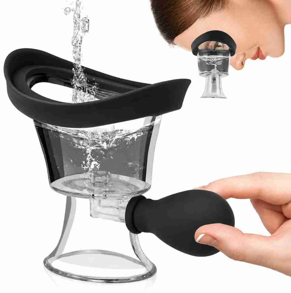 ANTELINA Pack of 1 Silicone Manual Eye Flush Cup for Daily Eye Wash ...