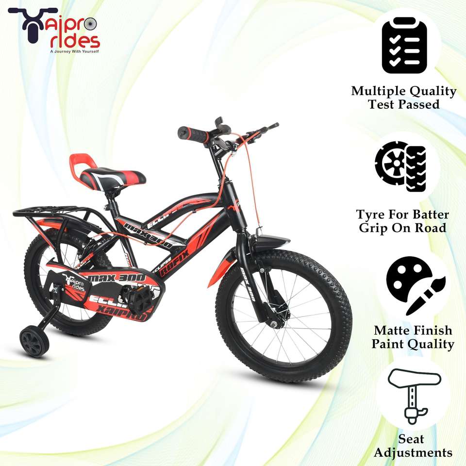 Three Incehes xaipro plus 16T Max-300 Kids cycle 4 to 6 years (Single Speed, Rigid ...