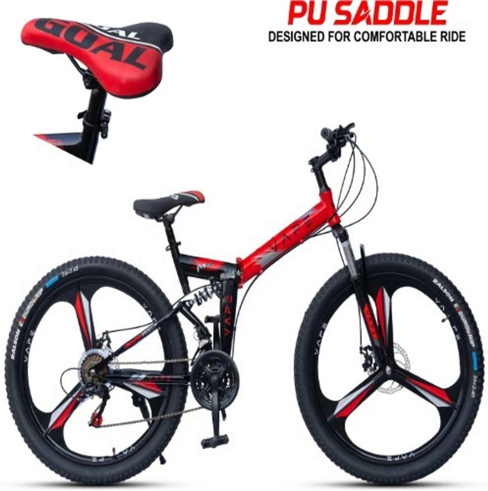 GOAL Vape 26T 21-Speed Folding MTB with Mag Wheels 26 T (inch) Folding ...