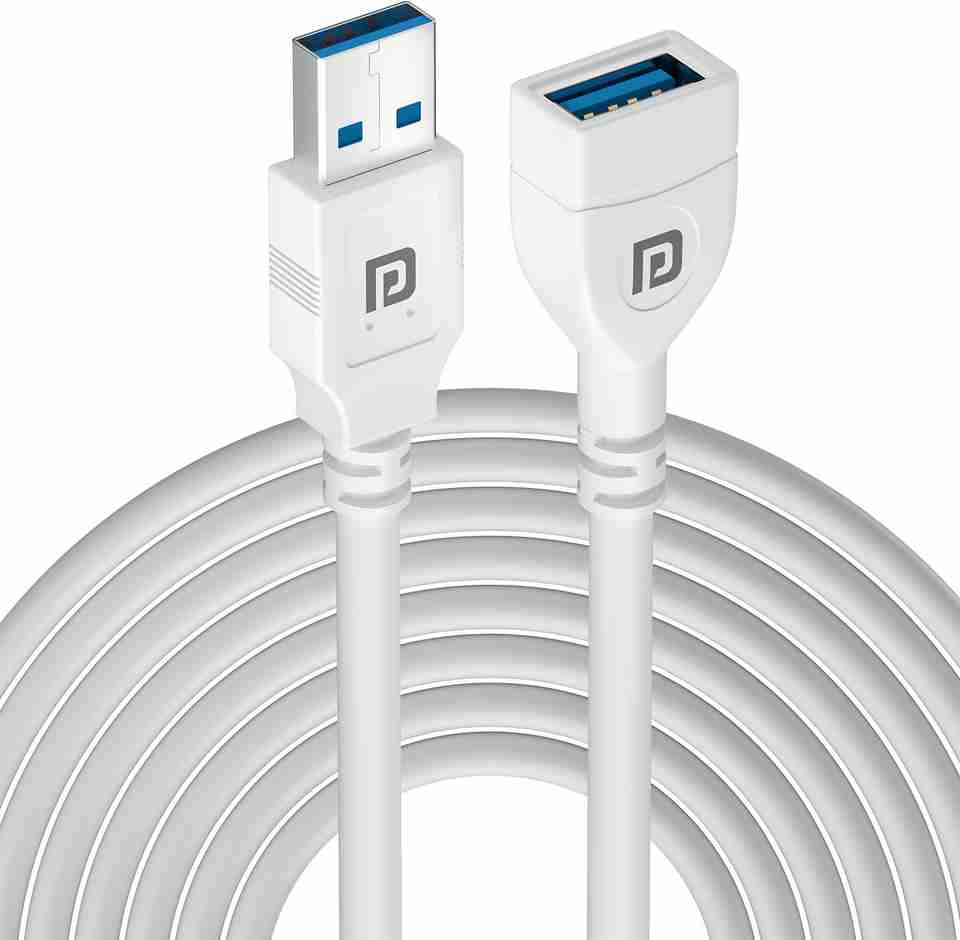 Portronics Power Sharing Cable 5 m Uniconnect,5M USB Type-A Male to ...