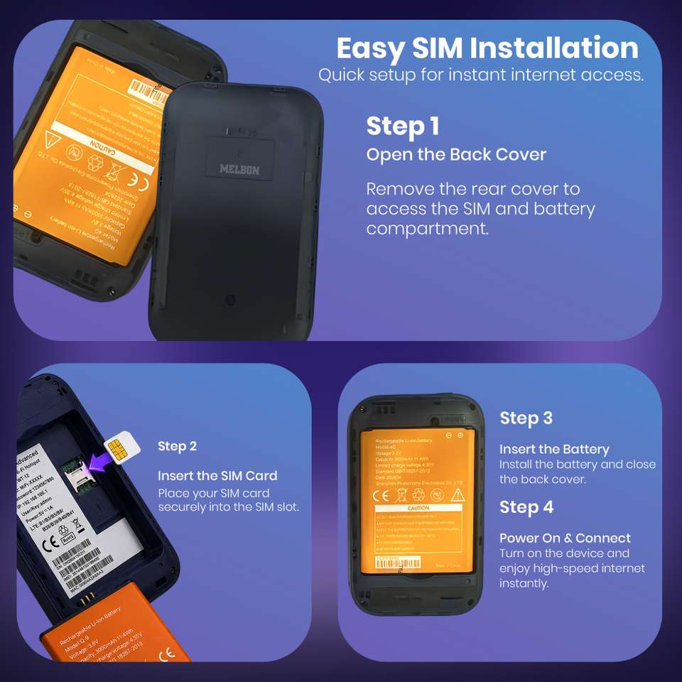Melbon 4G LTE Portable WiFi Dongle - Image 7